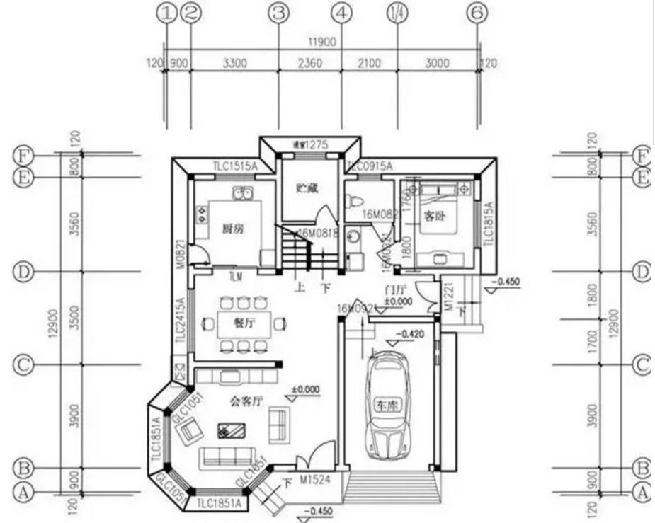 深圳睿婕鋼結構建筑推薦480平米三層別墅-帶設計圖(圖4) 深圳睿婕鋼結構建筑推薦480平米三層別墅-帶設計圖(圖4)