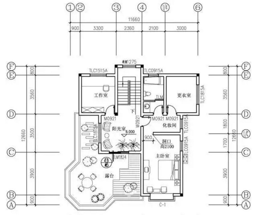 深圳睿婕鋼結構建筑推薦480平米三層別墅-帶設計圖(圖8) 深圳睿婕鋼結構建筑推薦480平米三層別墅-帶設計圖(圖8)